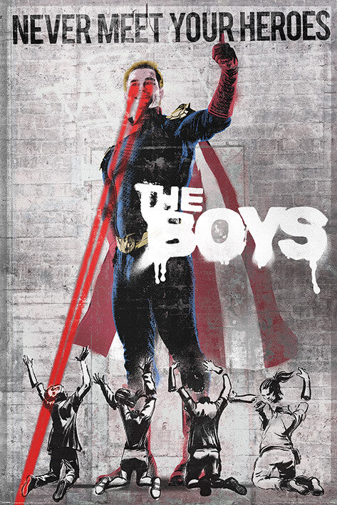The Boys - Homelander Stencil Poster, Plakat, 61 × 91.5 cm