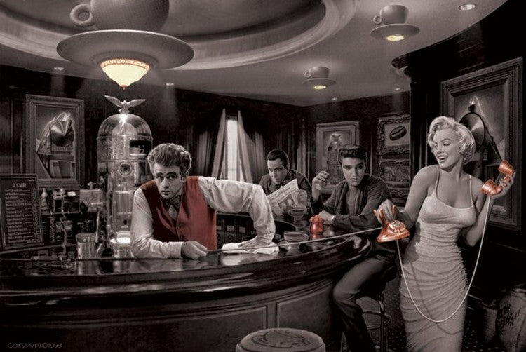 Elvis Presley Poster, Plakat, 91.5 × 61 cm