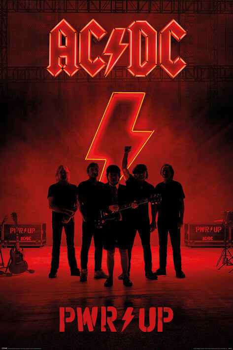 AC/DC - PWR/UP Poster, Plakat, 61 × 91.5 cm