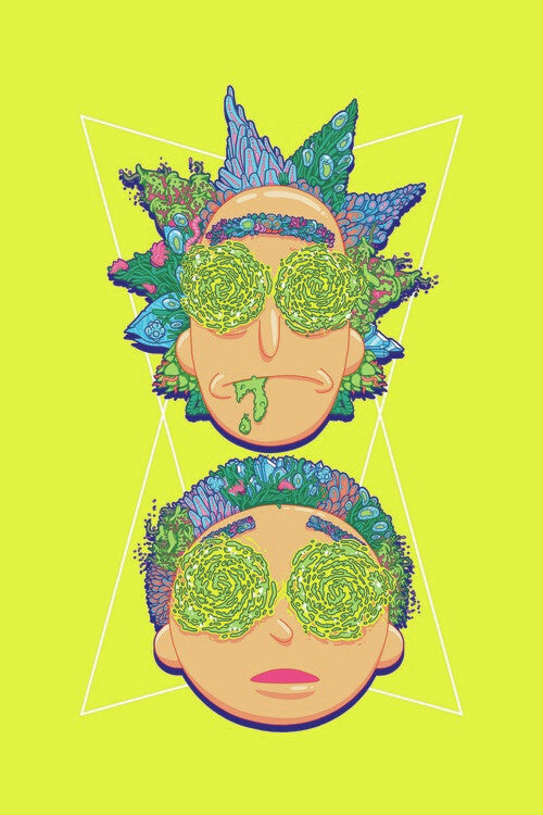 Rick and Morty - Hypnotized Poster, Plakat, 26.7 × 40 cm