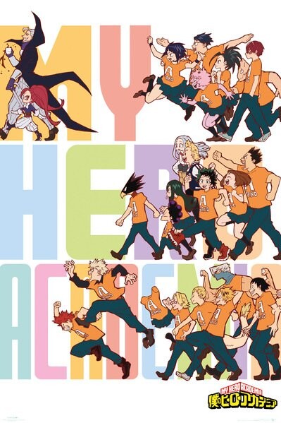 My Hero Academia - Season Key Art Poster, Plakat, 61 × 91.5 cm