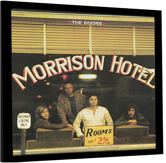 The Doors - Morrison Hotel Gerahmte Poster, Bilder, 31.5 × 31.5 cm