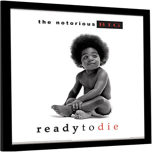 The Notorious B.I.G - Ready to Die Gerahmte Poster, Bilder, 44.5 × 34.3 cm