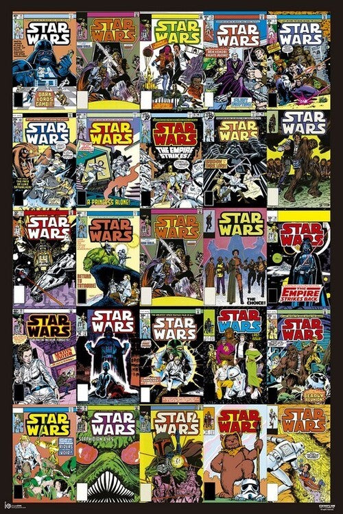 Star Wars - Covers Poster, Plakat, 61 × 91.5 cm