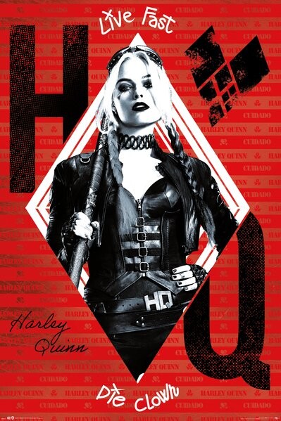 The Suicide Squad - Harley Quinn Poster, Plakat, 61 × 91.5 cm