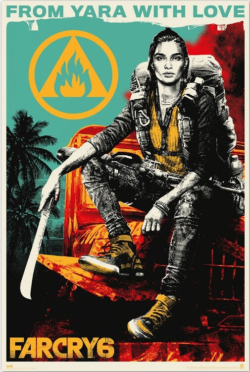 Far Cry 6 - From Yara With Love Poster, Plakat, 61 × 91.5 cm