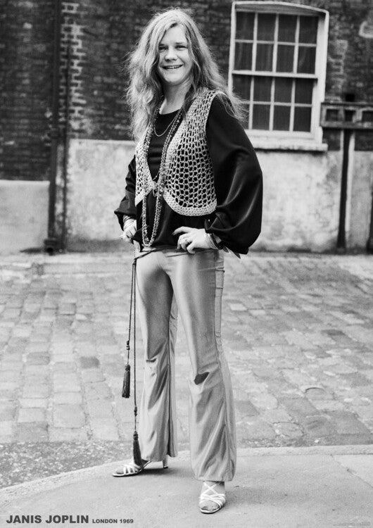 Janis Joplin - Stand London Poster, Plakat, 59.4 × 84.1 cm