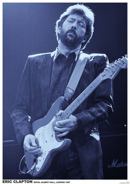 Eric Clapton Poster, Plakat, 59.4 × 84.1 cm
