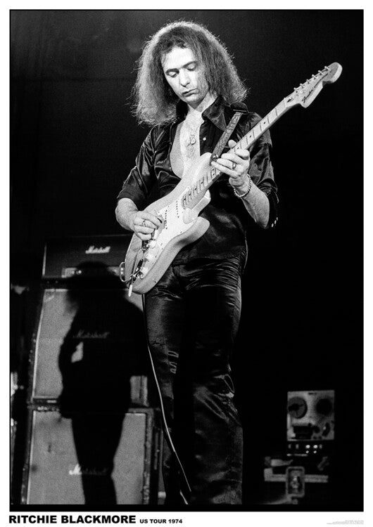 Ritchie Blackmore - US Tour 1974 Poster, Plakat, 59.4 × 84.1 cm