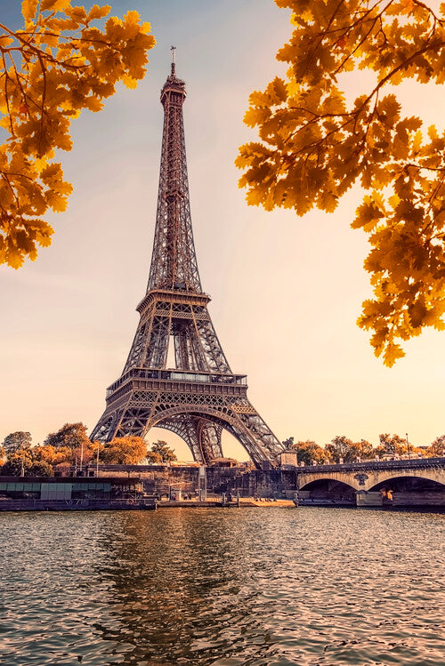 Leinwand Poster, Bilder Autumn In Paris, Manjik Pictures, 60 × 90 cm