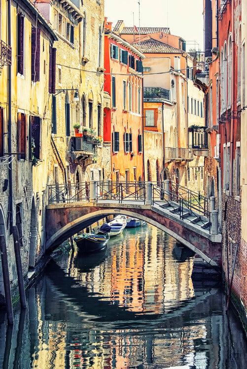 Leinwand Poster, Bilder Bridge Reflection, Manjik Pictures, 60 × 90 cm