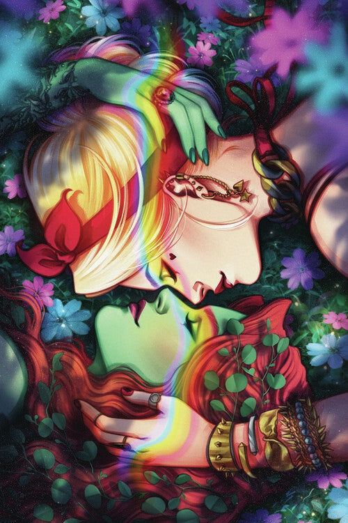 Harley Quinn and Poison Ivy - Love Poster, Plakat, 26.7 × 40 cm