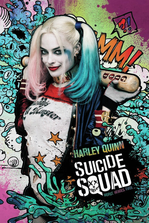 Suicide Squad - Harley Poster, Plakat, 26.7 × 40 cm