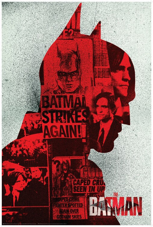 The Batman 2022 Poster, Plakat, 61 × 91.5 cm