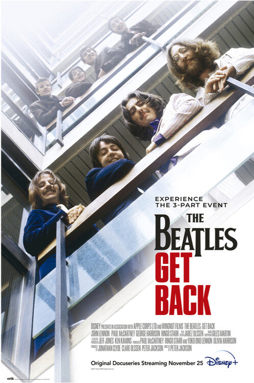 The Beatles - Get Back Poster, Plakat, 61 × 91.5 cm