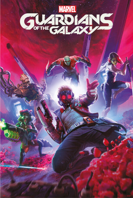 Guardians of the Galaxy Poster, Plakat, 61 × 91.5 cm