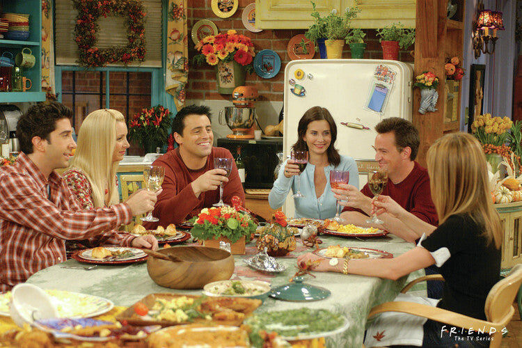 Friends - Thanksgiving Poster, Plakat, 40 × 26.7 cm