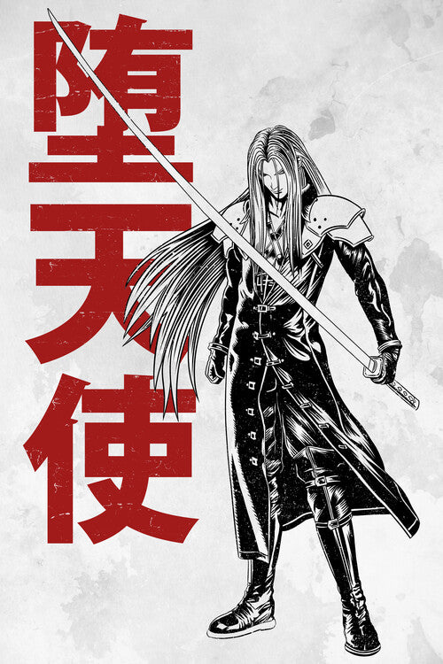Leinwand Poster, Bilder Fallen Angel, 60 × 90 cm