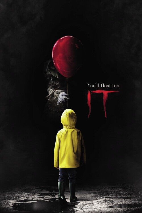 IT - Georgie with Ballon Poster, Plakat, 26.7 × 40 cm
