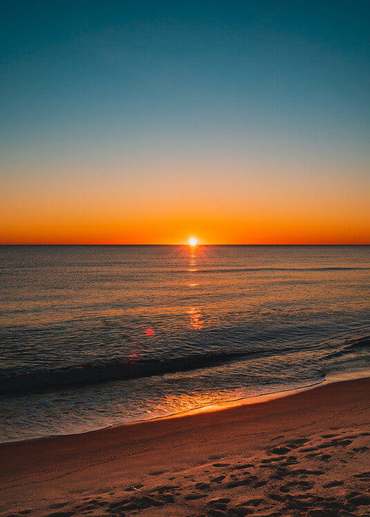 Leinwand Poster, Bilder Amanecer en el mar, 65 × 90 cm