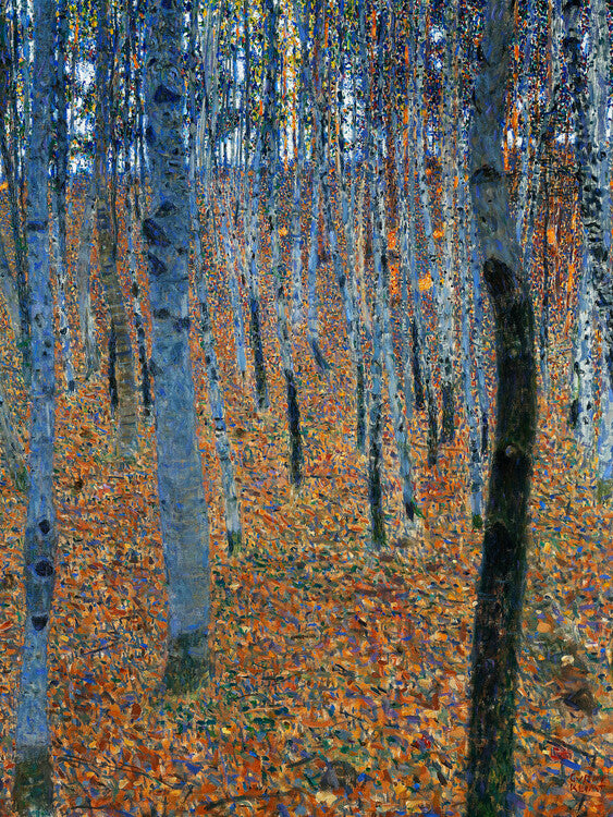 Beech Grove I, Gustav Klimt Poster, Plakat, 30 × 40 cm