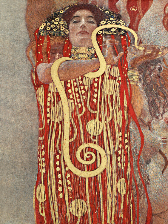 Hygieia (1907), Gustav Klimt Poster, Plakat, 30 × 40 cm