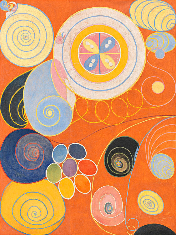 The 10 Largest No.3, Hilma af Klint Poster, Plakat, 30 × 40 cm
