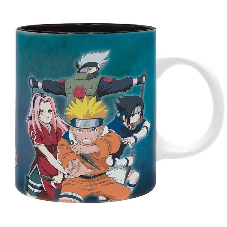 Tasse Naruto Shippuden - Team 7 vs Haku&Zabuza, 0,32 l