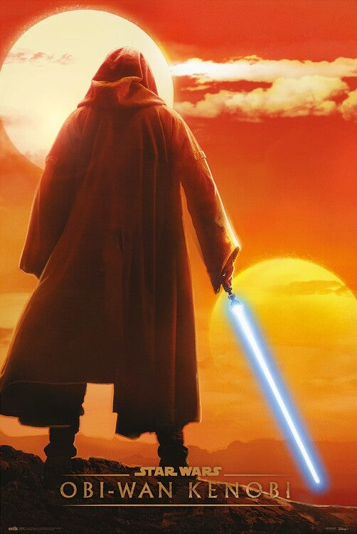Star Wars: Obi-Wan Kenobi - Twin Suns Poster, Plakat, 61 × 91.5 cm