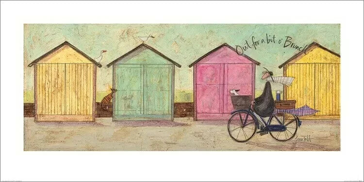 Kunstdruck Sam Toft - Out for a Bit O‘ Brunch, 60 × 30 cm