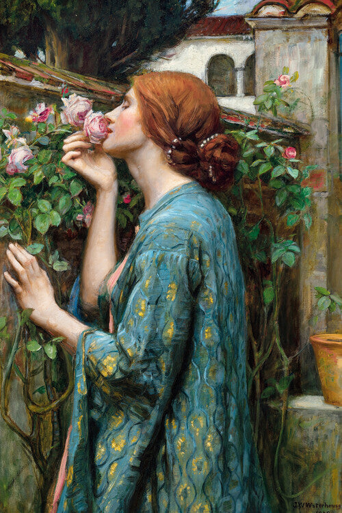 The Soul of The Rose, John William Waterhouse Poster, Plakat, 26.7 × 40 cm