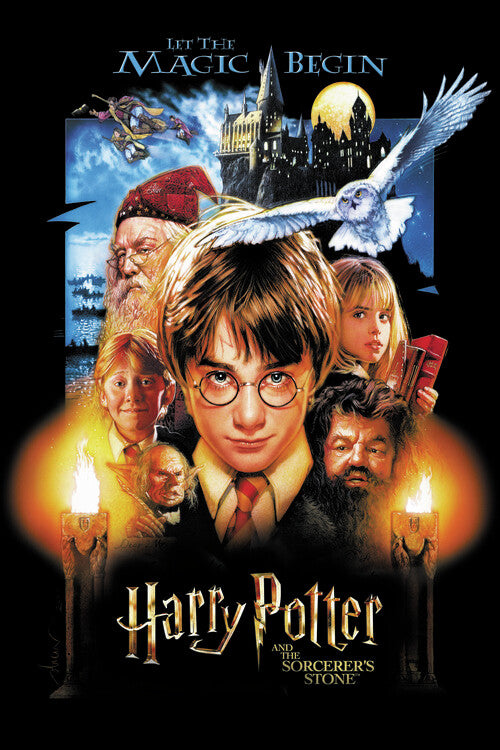 Harry Potter - Let the magic begin Poster, Plakat, 26.7 × 40 cm