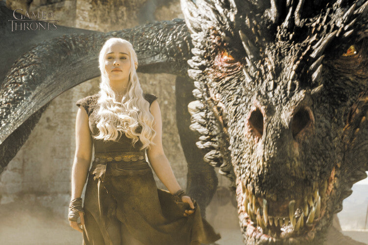 Game of Thrones - Mother of Dragons Poster, Plakat, 40 × 26.7 cm