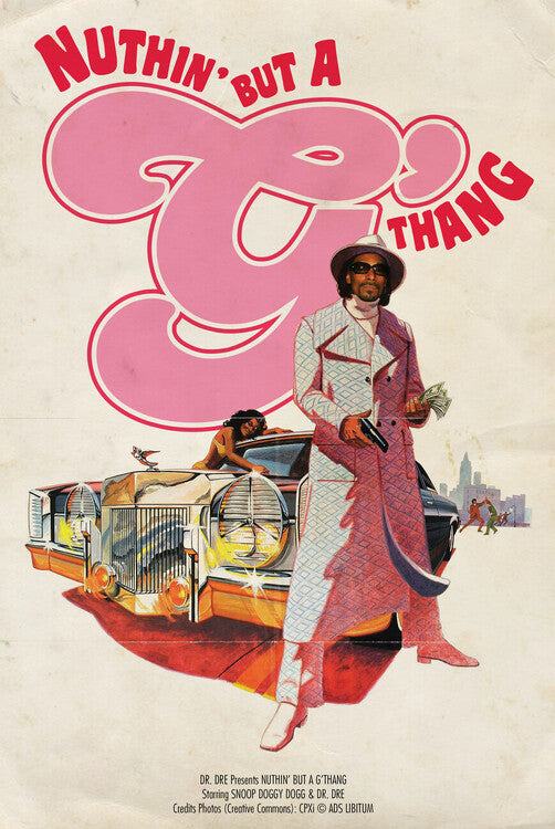 Snoop Dogg Poster, Plakat, 40 × 60 cm
