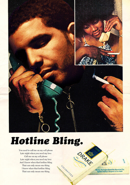 Drake Poster, Plakat, 40 × 60 cm