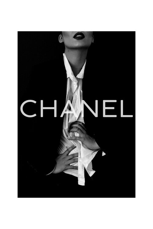Finlay & Noa - Chanel model Poster, Plakat, 40 × 60 cm