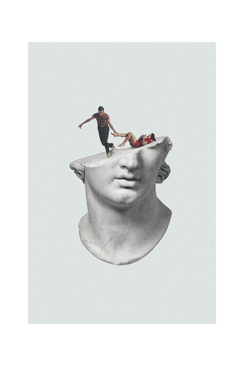 Maarten Léon - Get out of my head Poster, Plakat, 40 × 60 cm