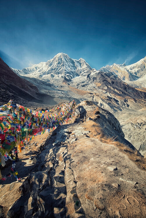 Leinwand Poster, Bilder Annapurna Base Camp, 60 × 90 cm