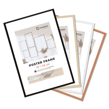 Rahmen für Poster 26,7×40 cm, Eiche – Holz