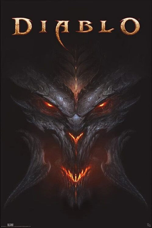 Diablo - Poster - Diablo Poster, Plakat, 61 × 91.5 cm