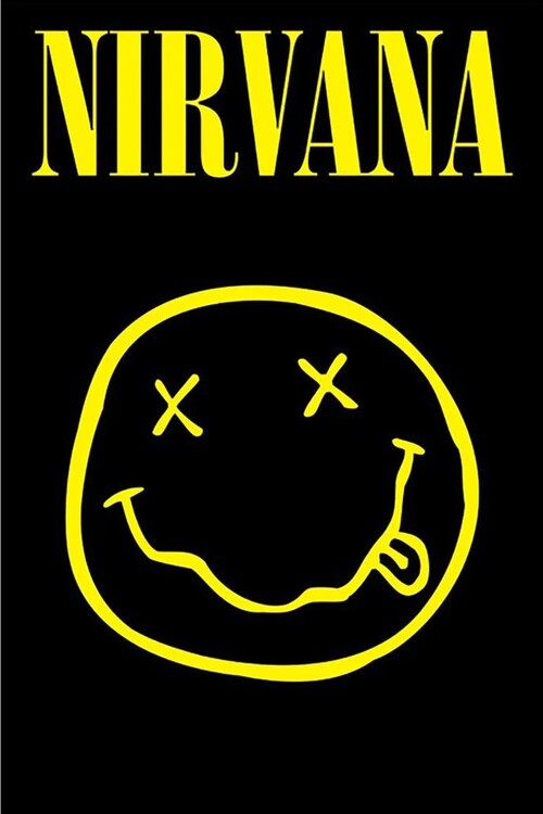 Nirvana - Smiley Poster, Plakat, 61 × 91.5 cm