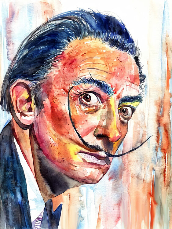 Leinwand Poster, Bilder S.Dali Painting, 60 × 80 cm