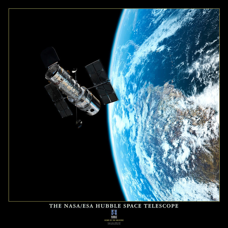 Leinwand Poster, Bilder The Nasa/Hubble Space Telescope, earth, Solar System, Space, Galaxy, Nasa, ESA, Hubble, 70 × 70 cm