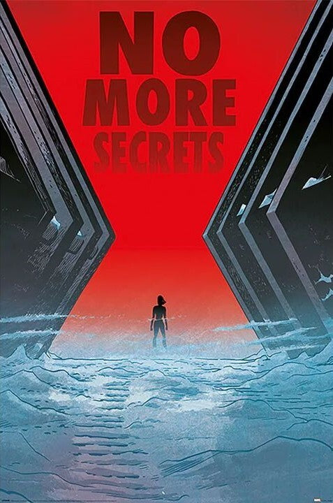 Black Widow - No More Secrets Poster, Plakat, 61 × 91.5 cm