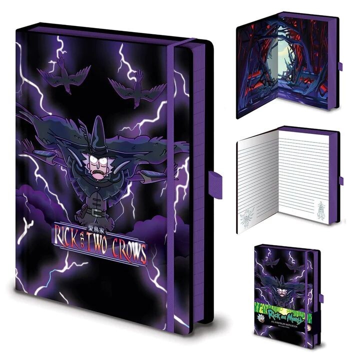 Notizbuch Rick and Morty - 2 Crows, A5