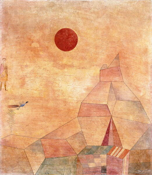 Leinwand Poster, Bilder Fairy Tale, 1929, Klee, Paul, 70 × 80 cm