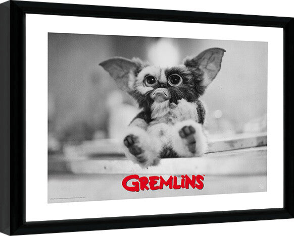 Gremlins - Gizmo Gerahmte Poster, Bilder, 44.2 × 34 cm