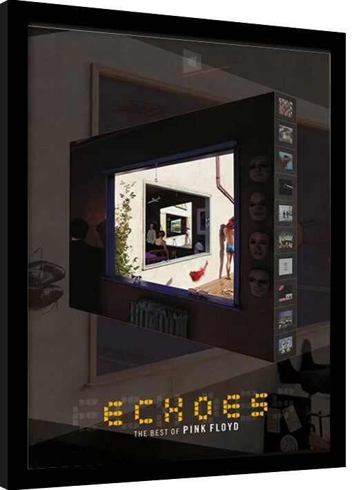 Pink Floyd - Echoes Gerahmte Poster, Bilder, 34.3 × 44.5 cm