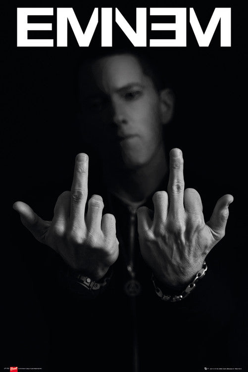 Eminem - fingers Poster, Plakat, 61 × 91.5 cm