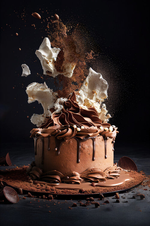 Leinwand Poster, Bilder CakeExplosion, Marcel Egger, 60 × 90 cm